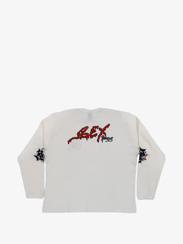 Matty Boy Anti Promo Thermal Longsleeve white/Red
