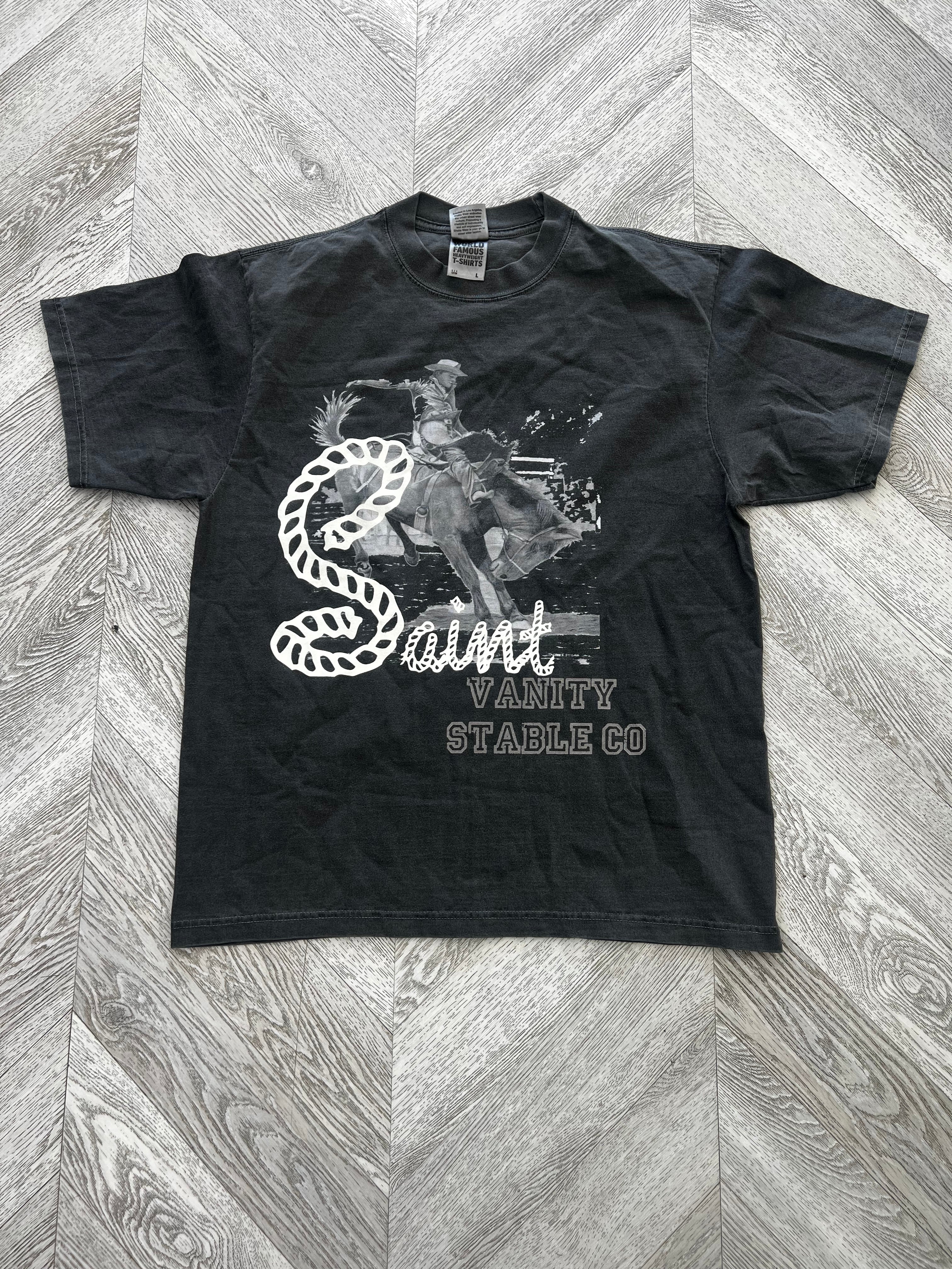 Saint vanity tee stable co black