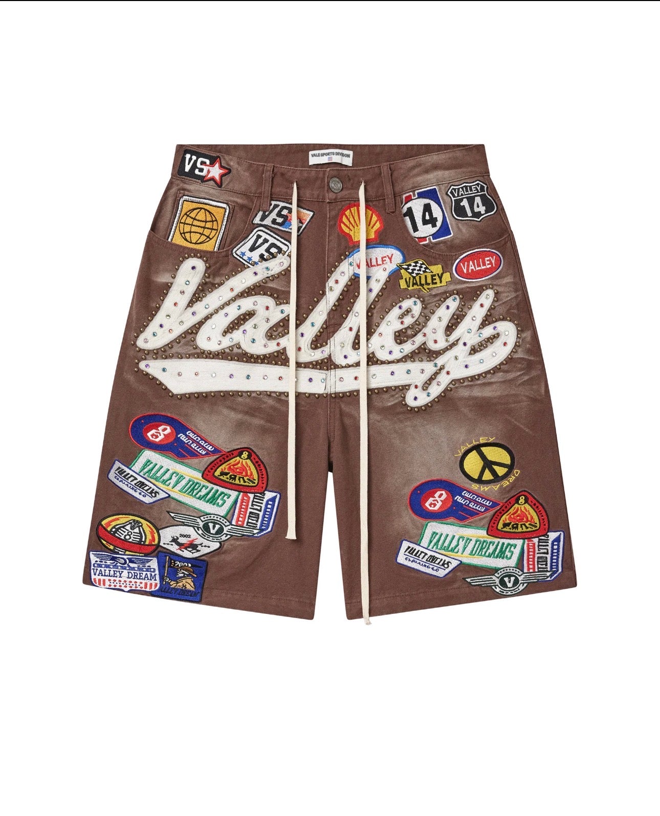 Vale 1980 Denim Short (Brown)
