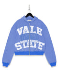 Vale Lives “Emblem” Zip Up Hoodie (Blue)