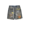Duaa Sunset Blue Denim Shorts