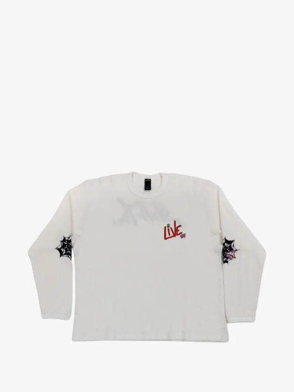 Matty Boy Anti Promo Thermal Longsleeve white/Red