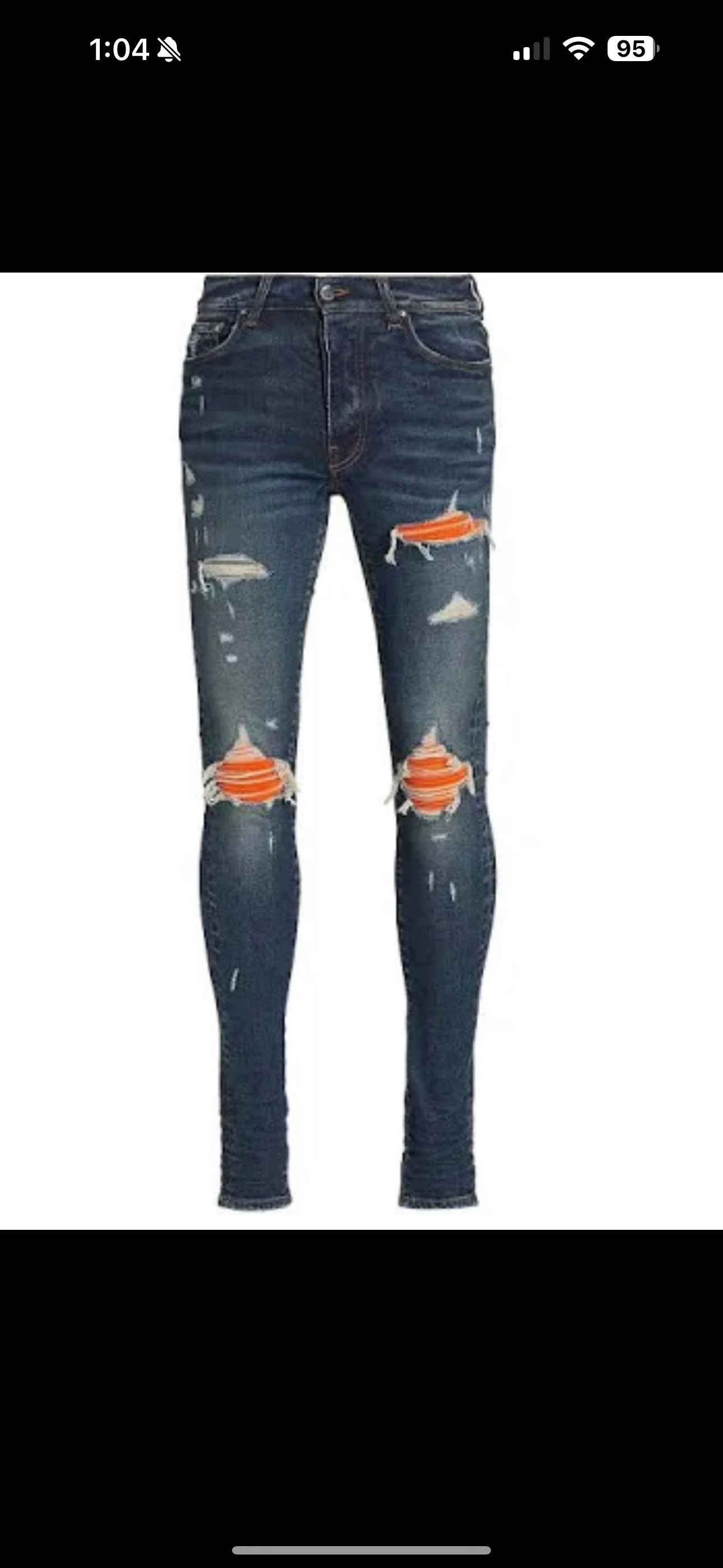 Amiri Mx1 (Dark Blue/orange)