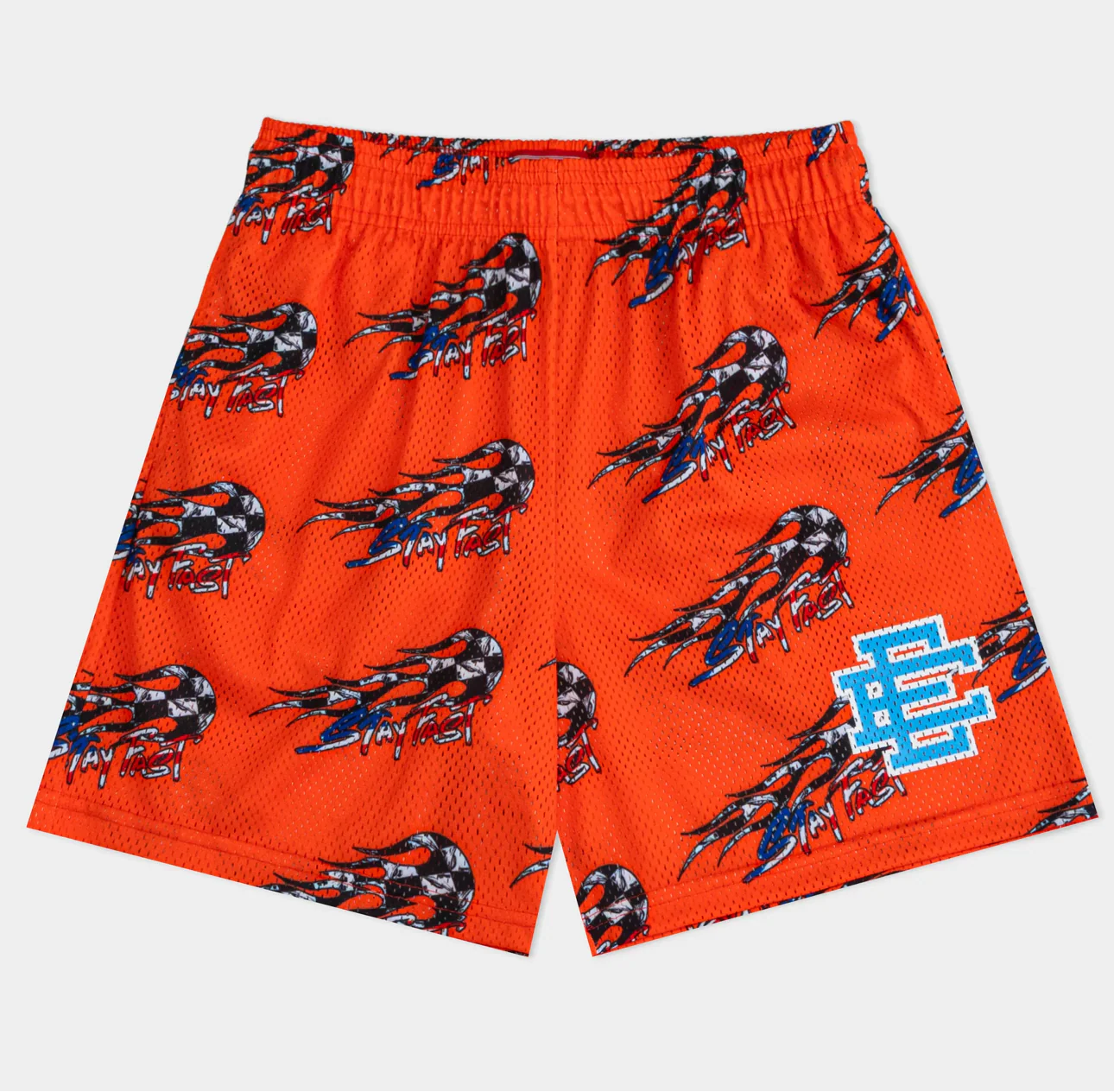 Mattyboy X Eric Emanuel “Stay Fast” Shorts (Orange)