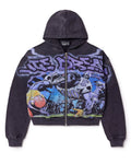 Vale “Raven” Zip Up Hoodie (Black)