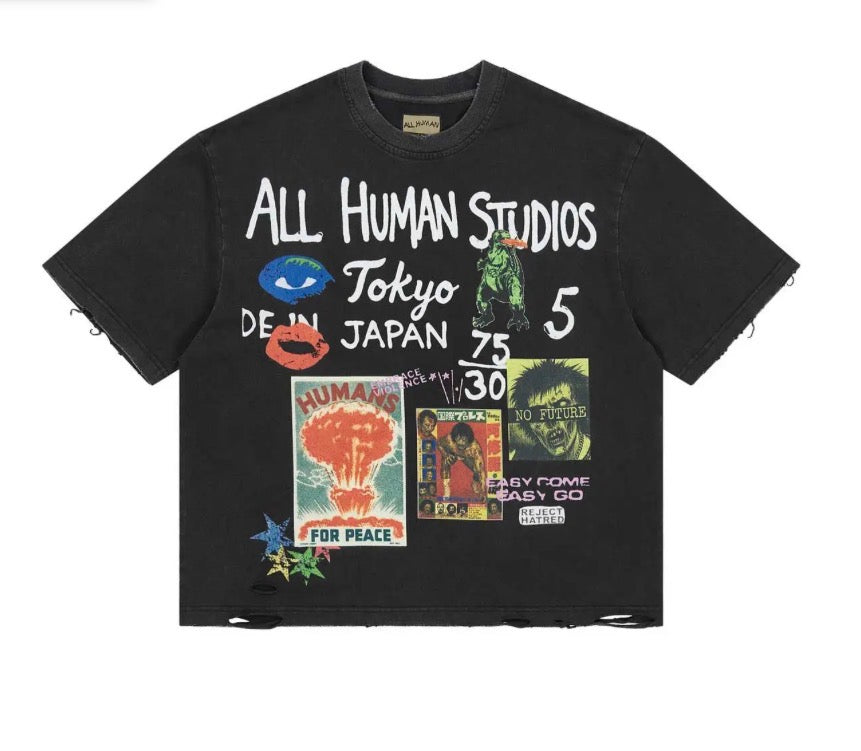 All Humans “Shinjuku” Tee (Black)