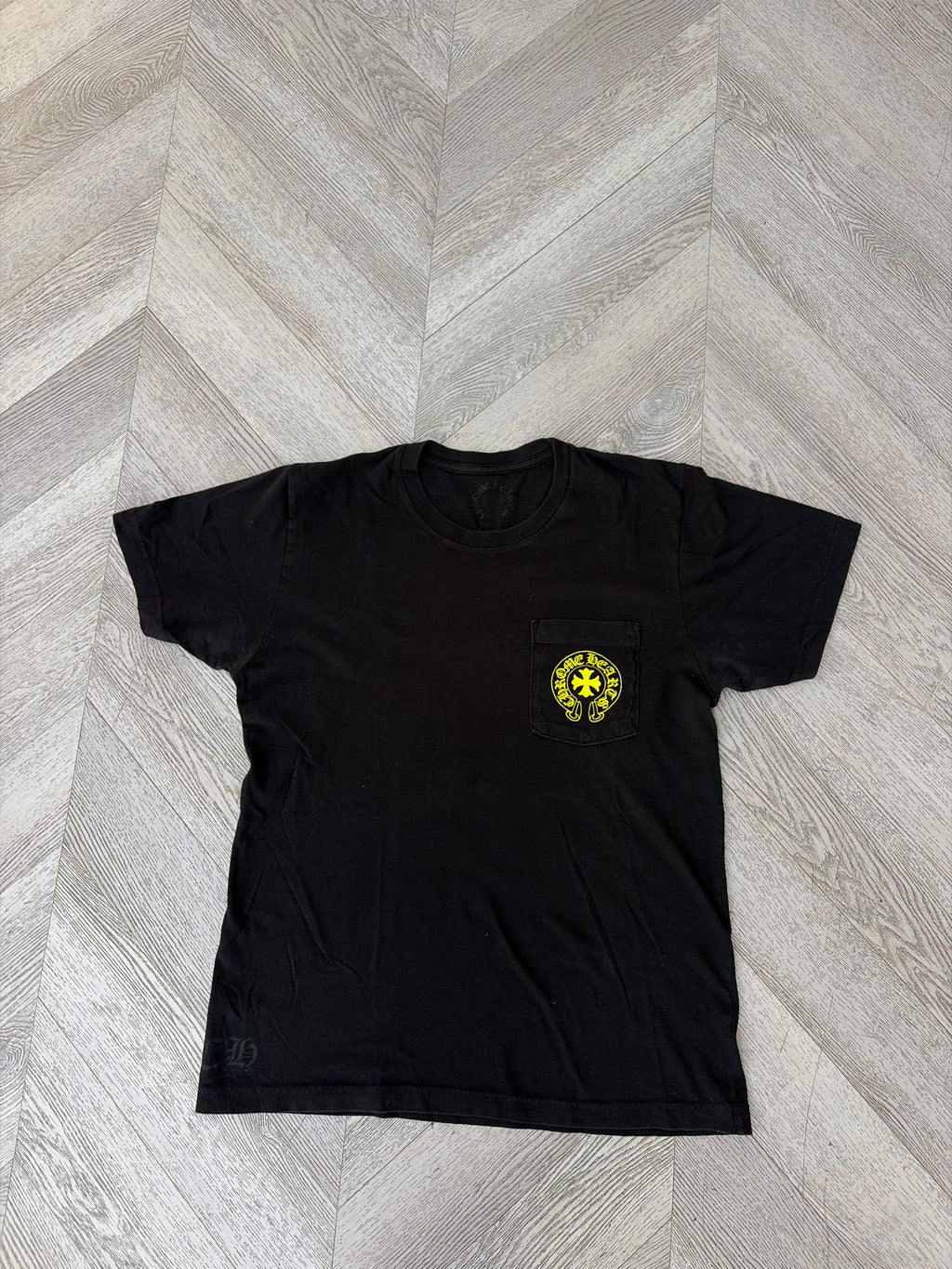 Chrome Hearts Tee (Black/Neon Yellow)