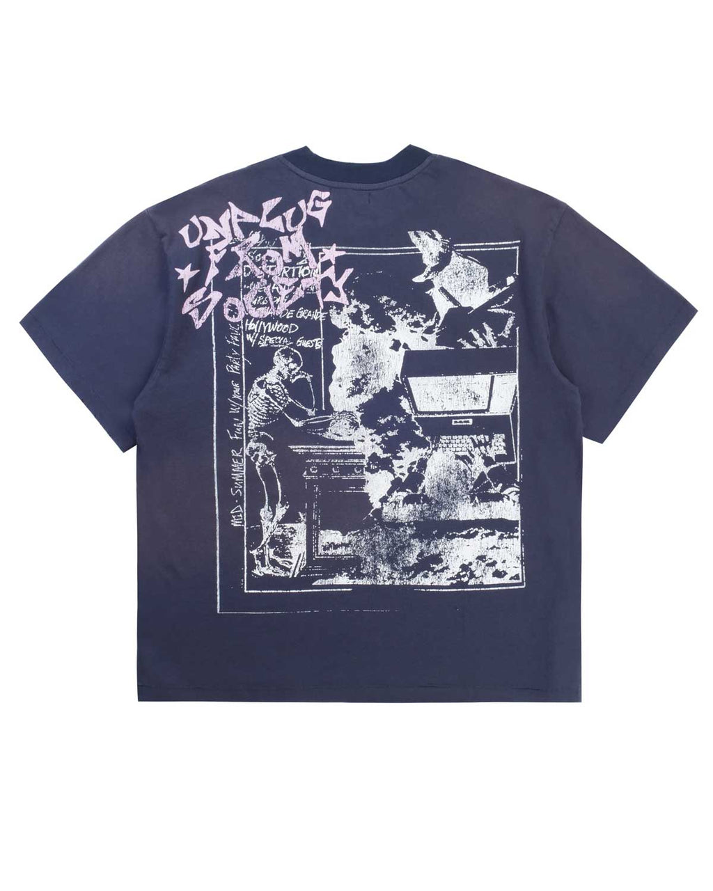 Boredom Kills “French” Tee (Navy)