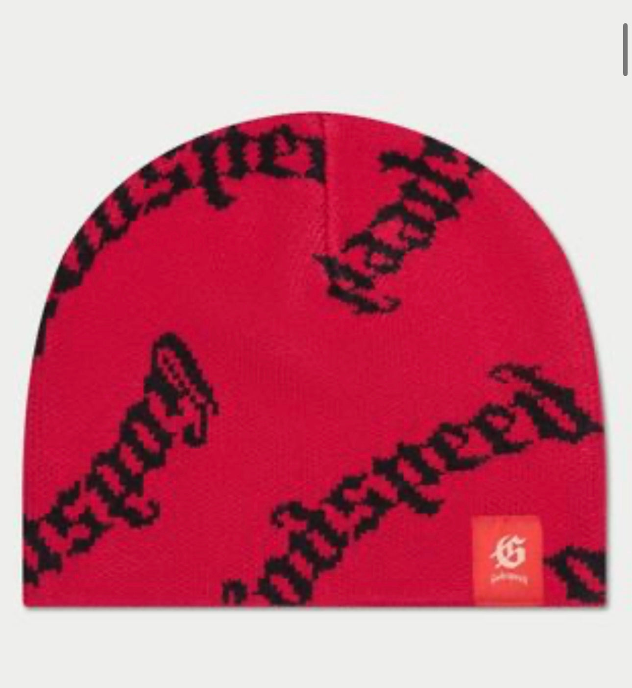 Godspeed og (red/black) beanie
