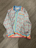 Casablanca “Ping Pong” Silk Longsleeve