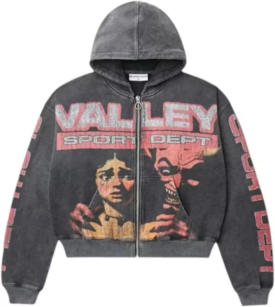 Vale Devils Advocate Zip up Hoodie (Black)