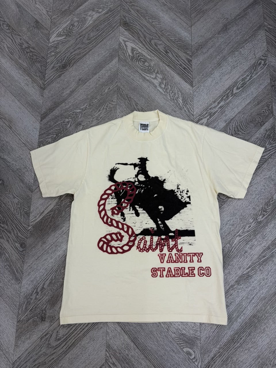 Saint Vanity Stable Tee (Cream)