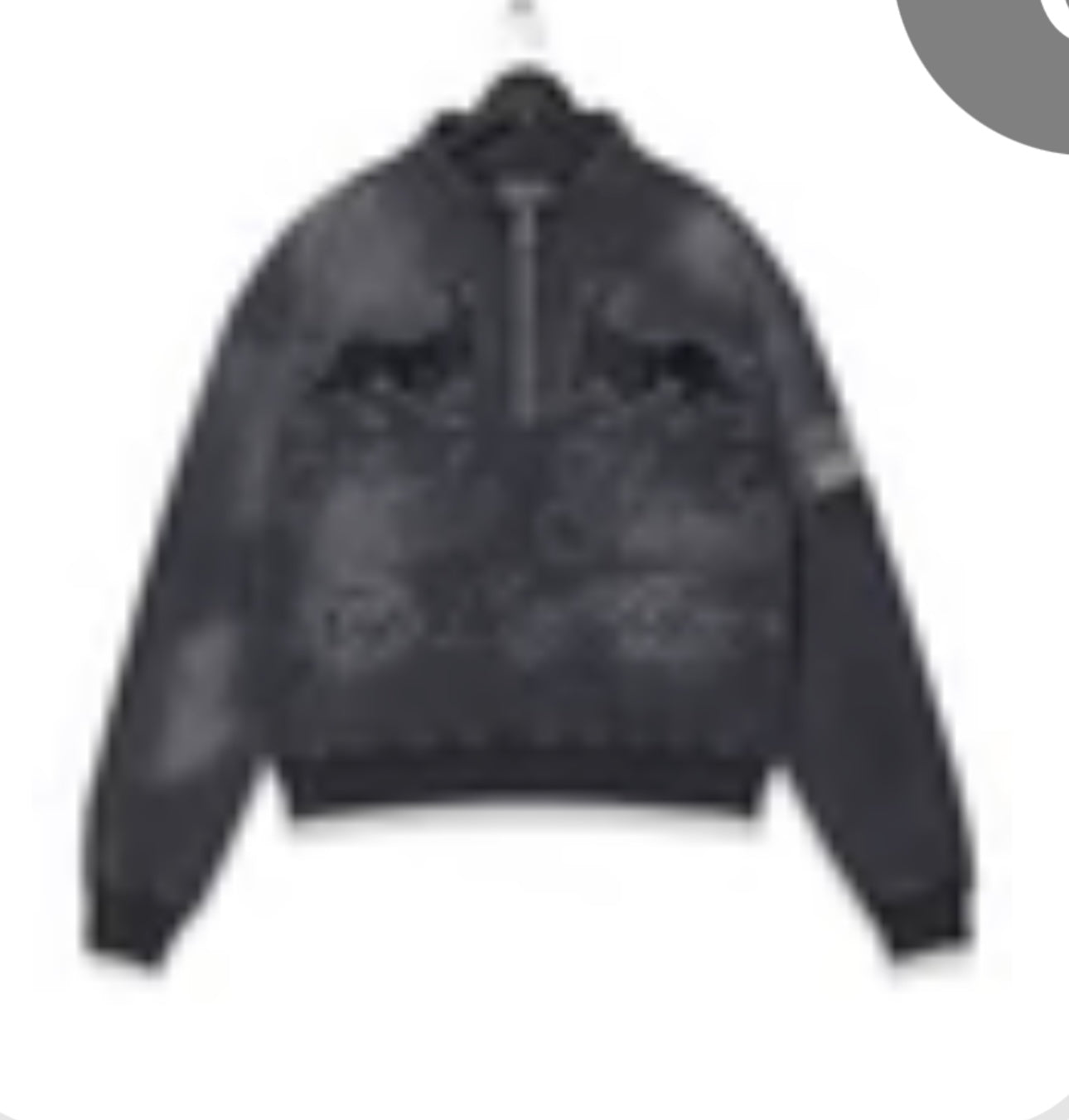 Vale Lives “Mascot” Zip Up Pullover (Black)