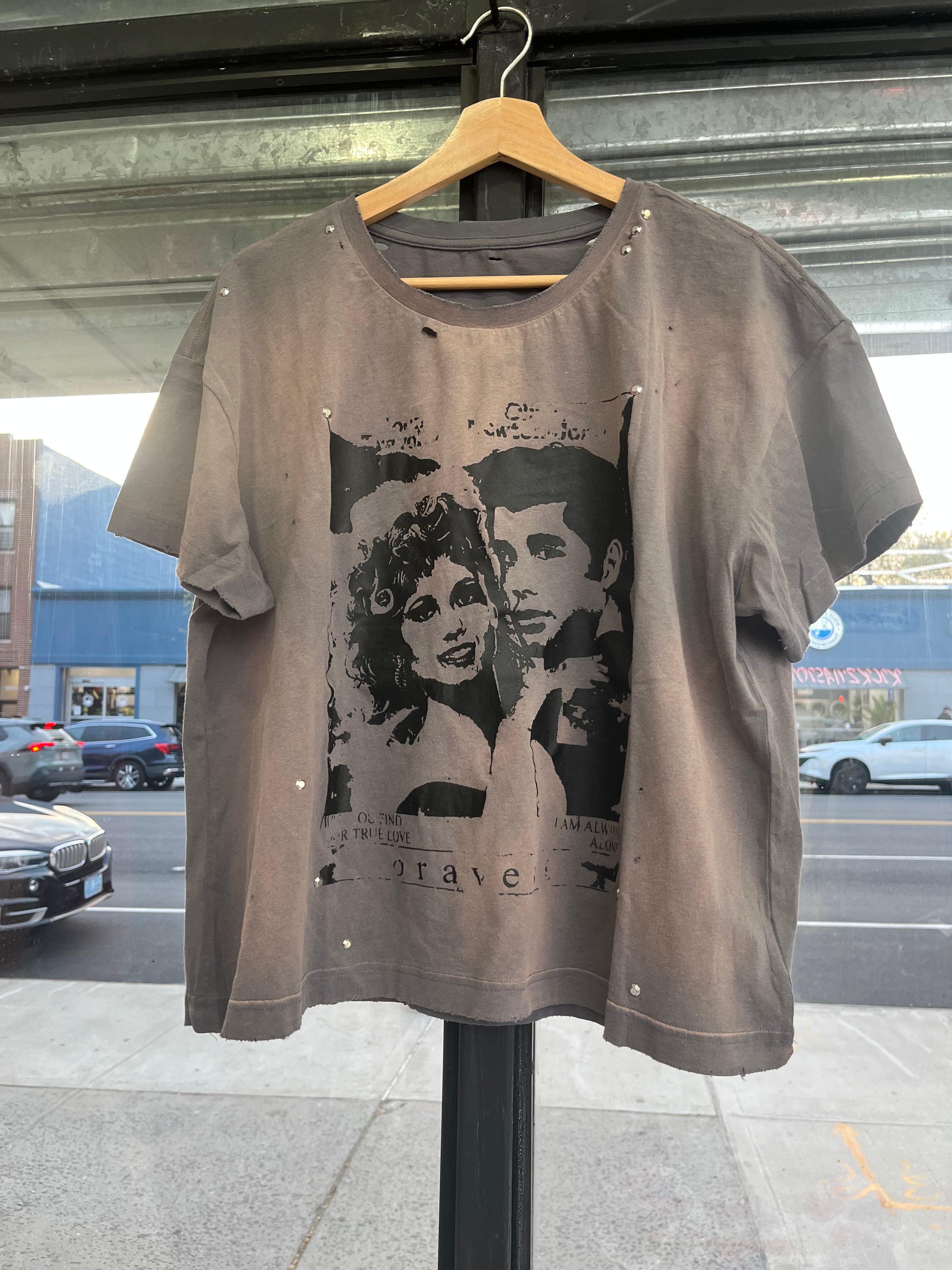 Bravest Tee Couple Grey