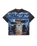 Vale Lives “Blue Wizard” Tee (Black)