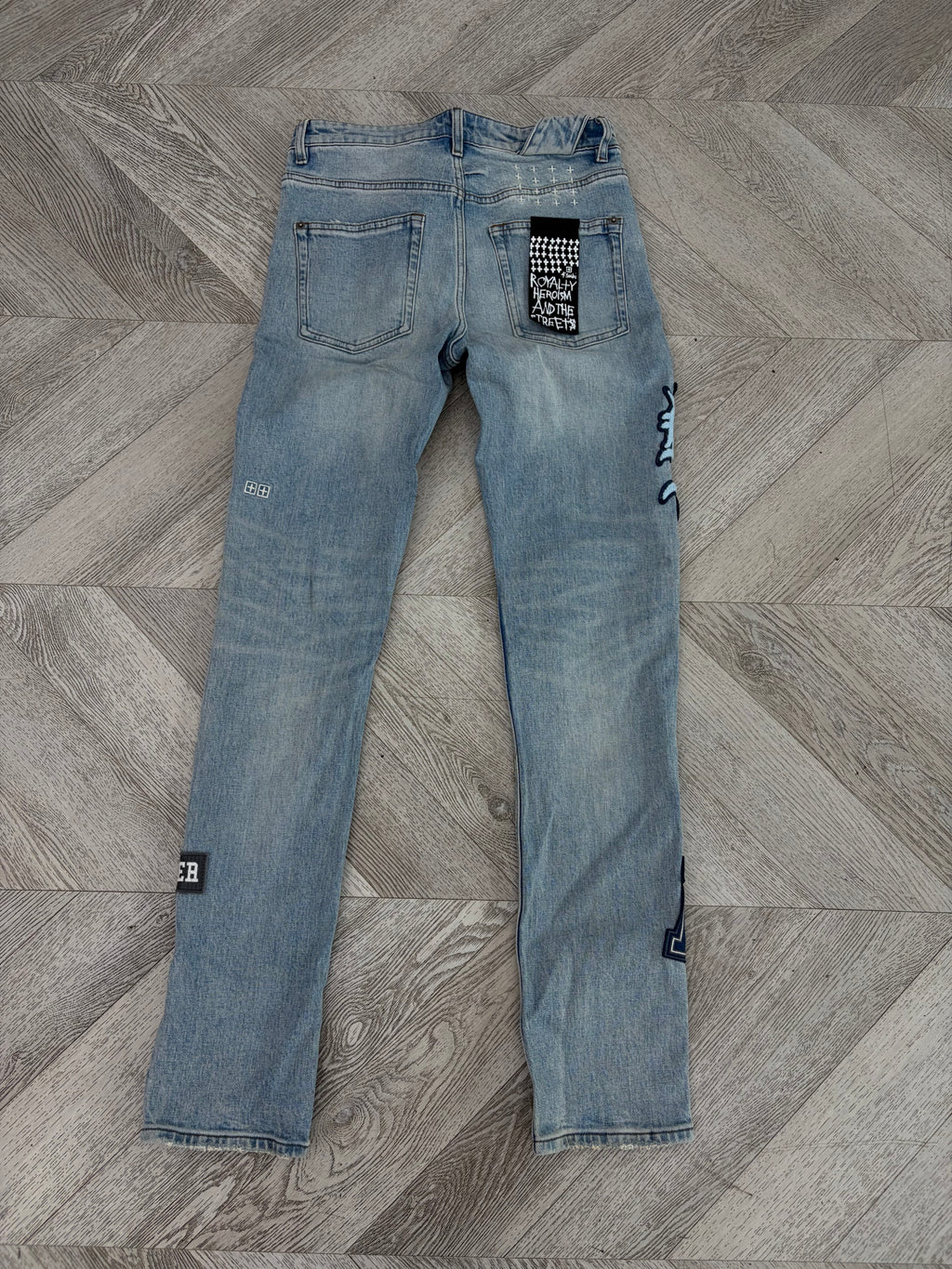 Ksubi Light Blue jeans Logo