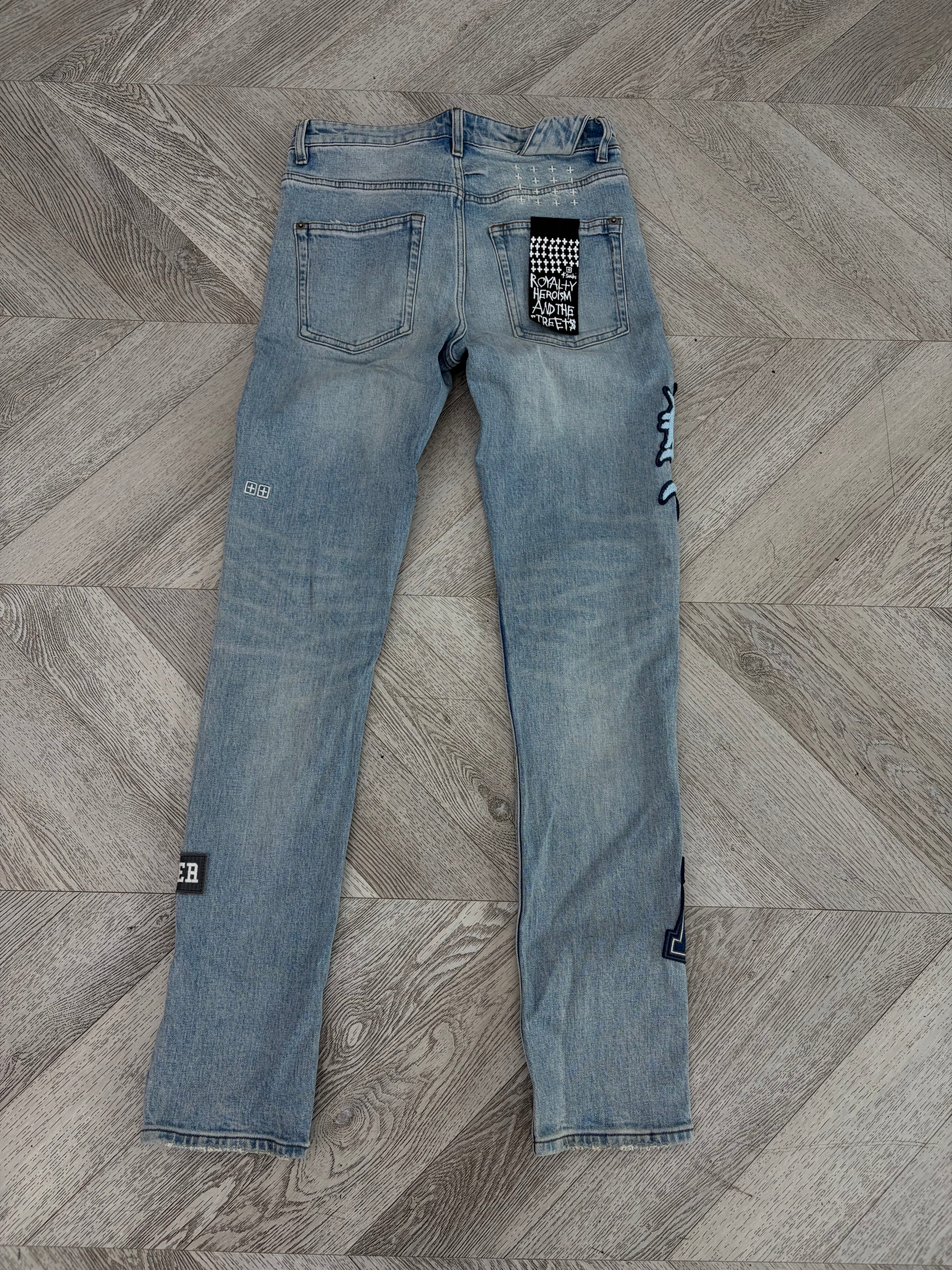 Ksubi Light Blue jeans Logo
