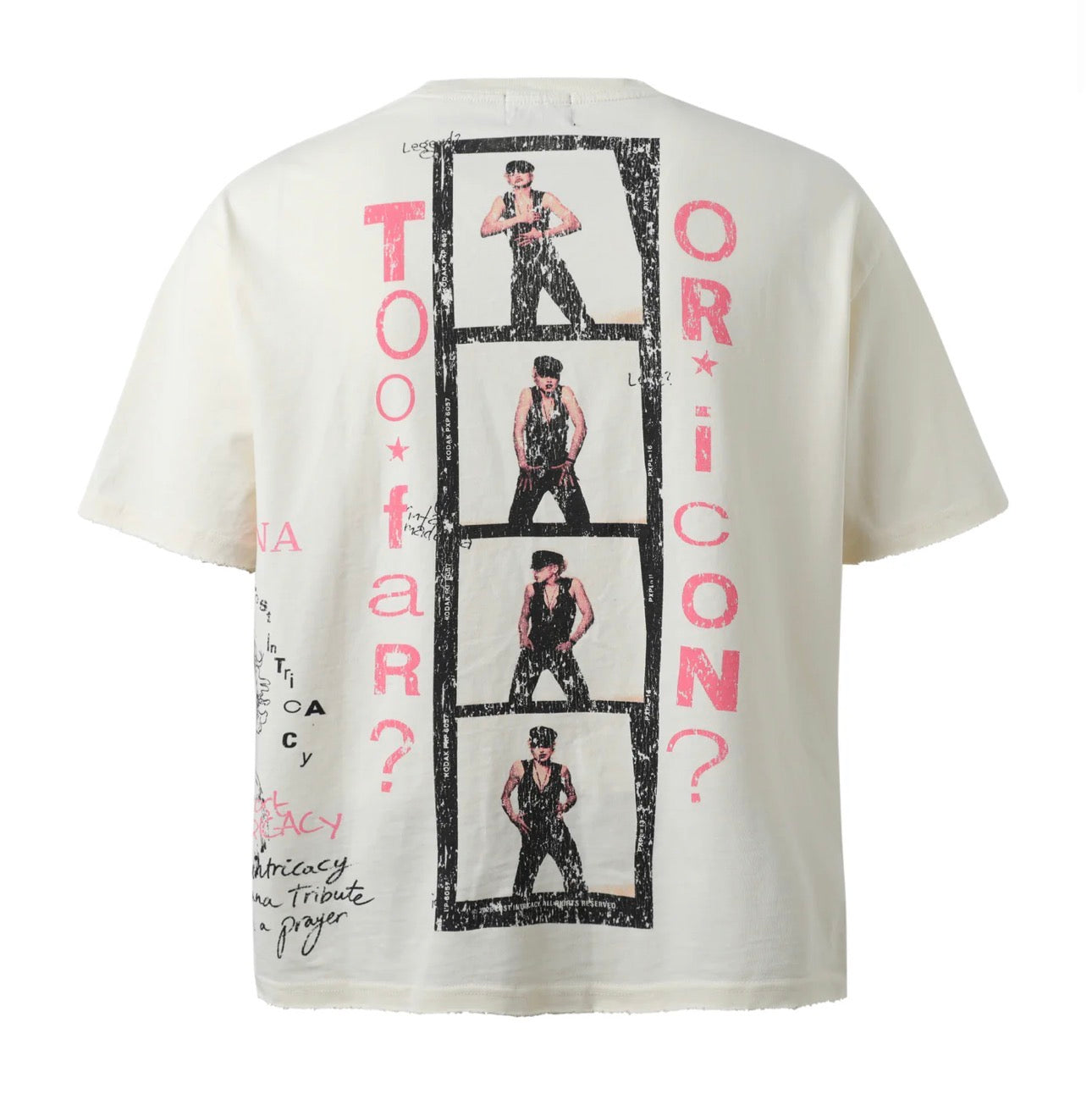 Lost intricacy “Queen Of Pop” Tee (Cream)