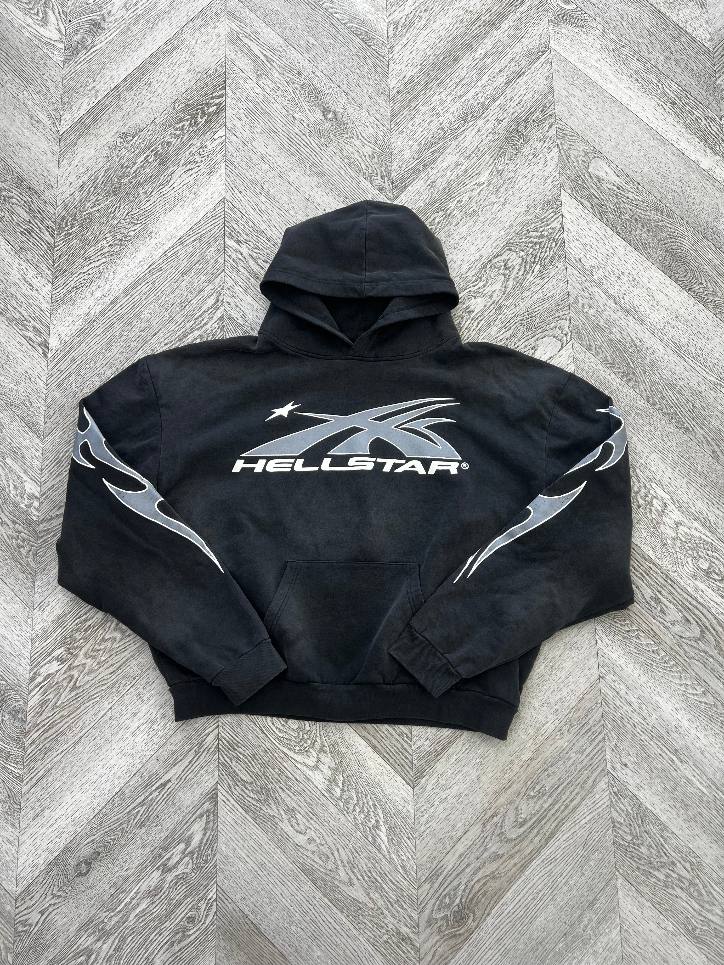 Hellstar hoodie sports logo black