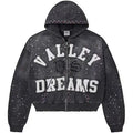 Vale Clasico Zip Up Hoodie black