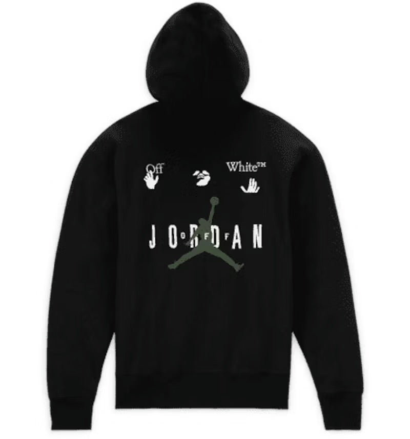 Off-White X Jordan Hoodie black