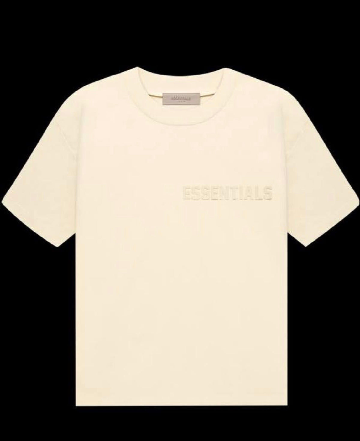 Essentials cream tee