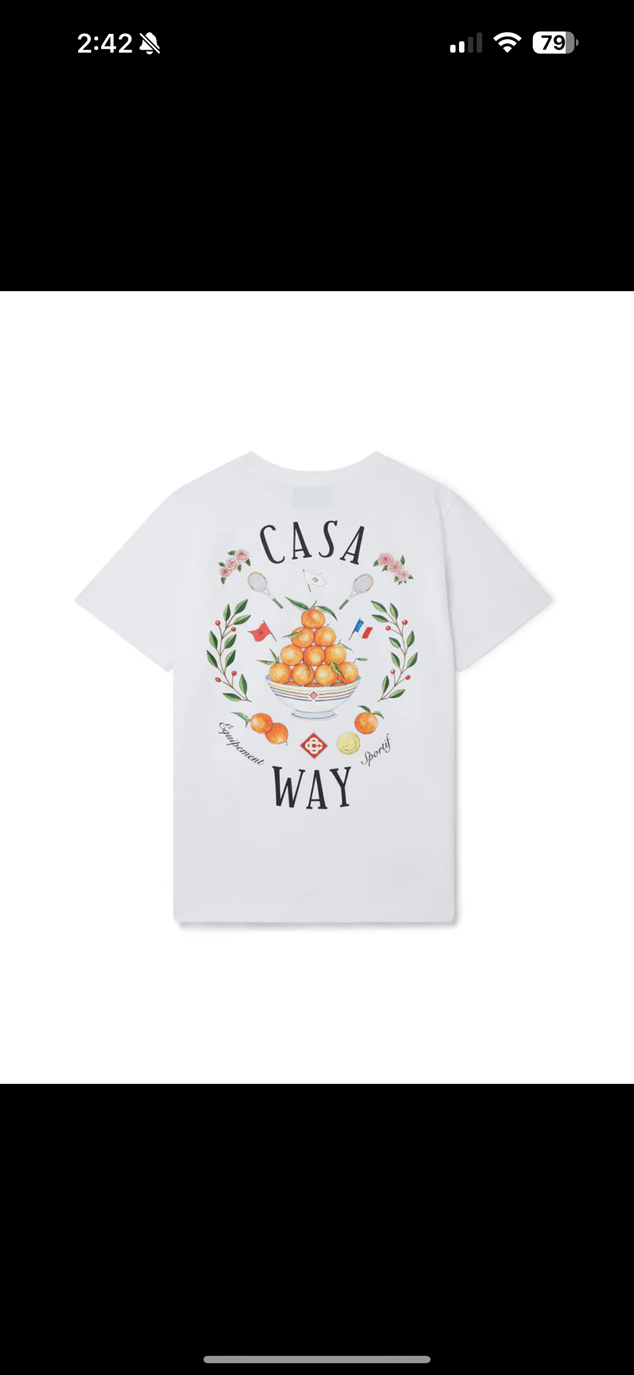 Casablanca “Casa Way” Tee (White)