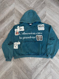 Onyx Patchwork Hoodie (Blue)
