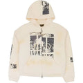 Birth Of Royal Child Zip Up Hoodie (Cream)