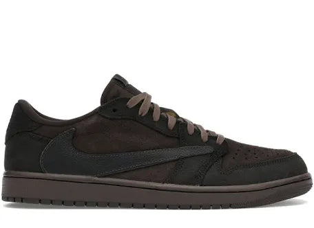 Travis Scott Jordan 1 Low “Velvet Brown”