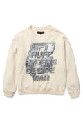 Who Decides War “Ruff Ryders” Crewneck (Cream)
