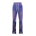Lost intricacy flare Sweatpants (Purple)