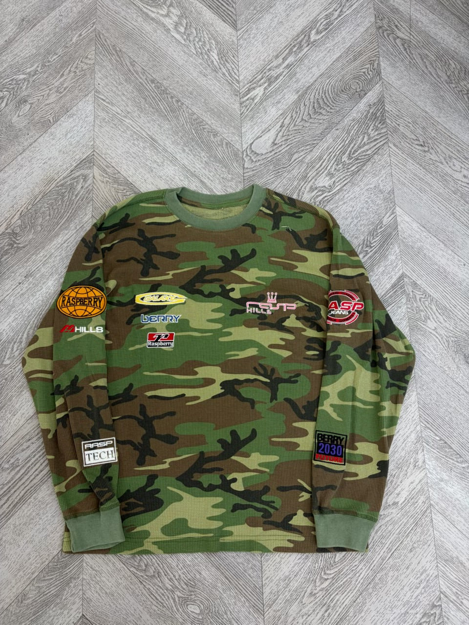 Gvgallery Camo Thermal Longsleeve