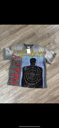 Vale shooting target tee grey