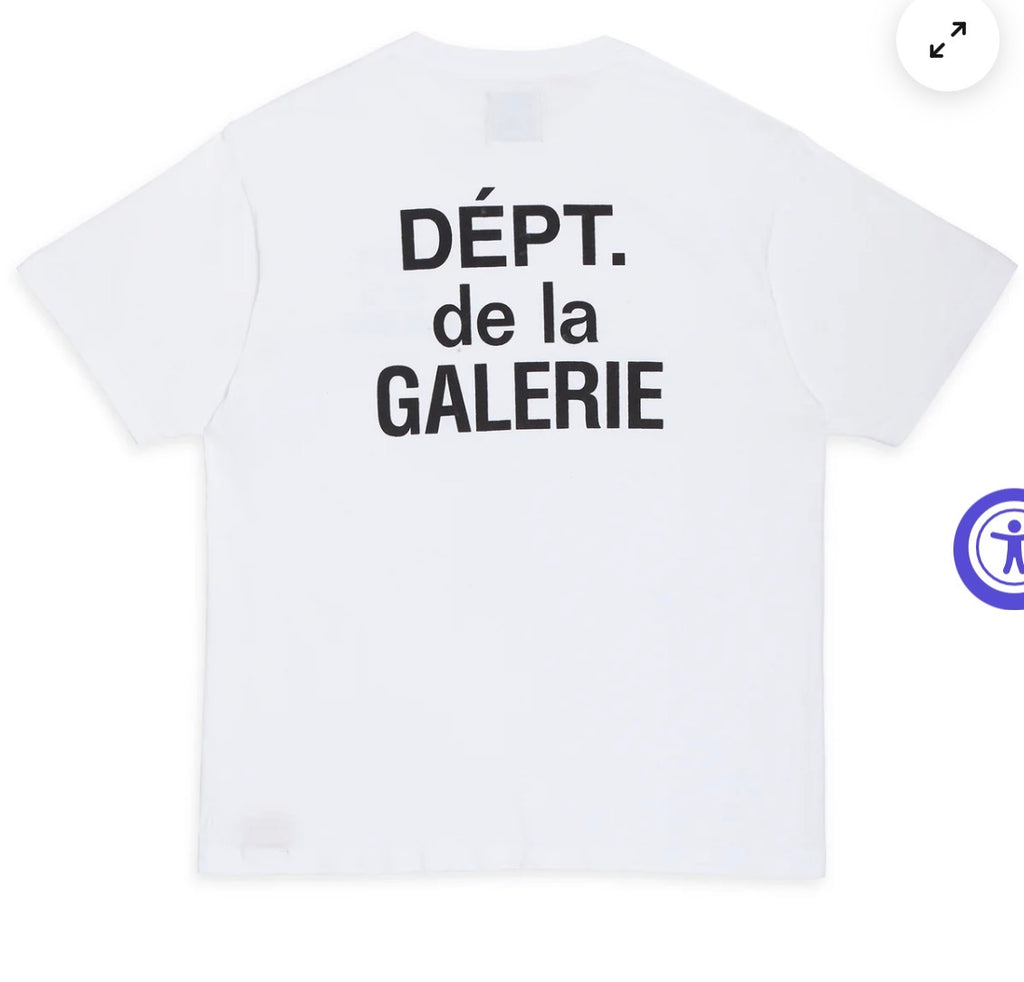 Gallery Dept “French Logo” Tee (White)