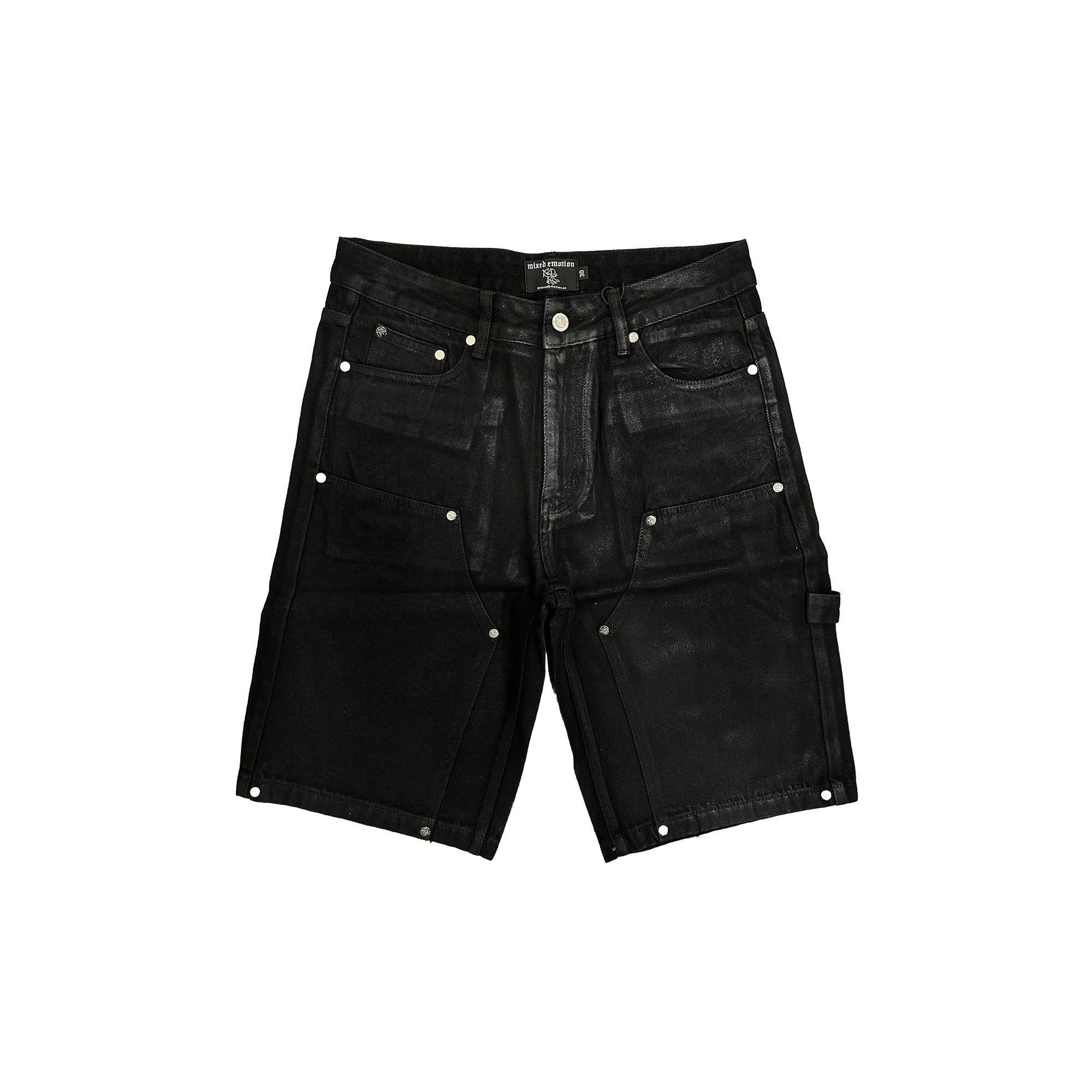 Mixed Emotions Wax Carpenter Shorts (Black)