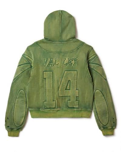 Vale armor zip up green