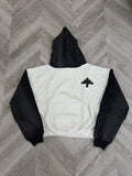 Vertabrae Two Tone Hoodie (Grey/Black)