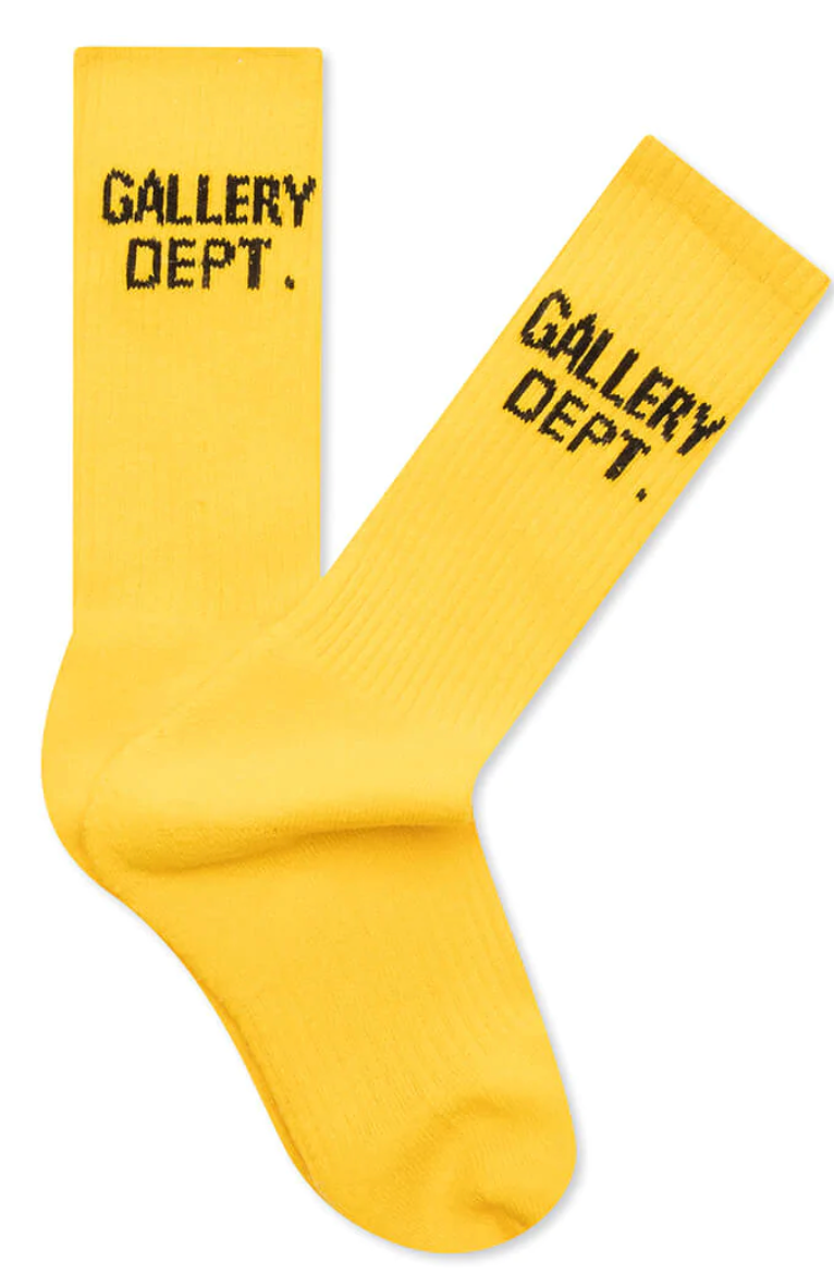 Gallery Dept Socks (Yellow)