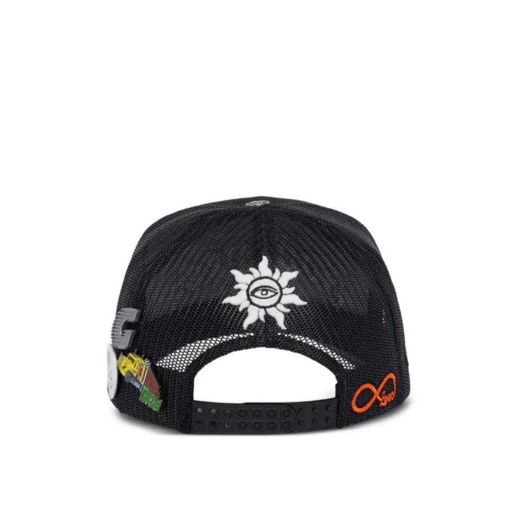 Godspeed 4ever Trucker Hat (Black/White)