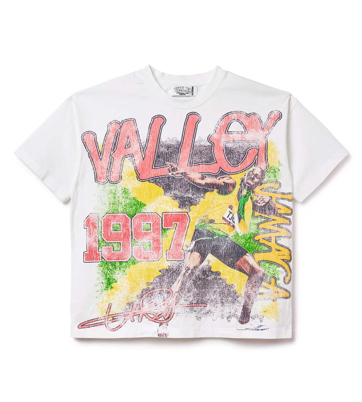 Vale Lives “Bolt” Tee (White)