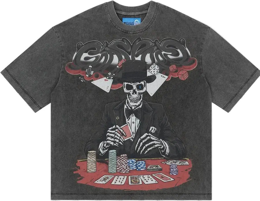 Godspeed “Poker” Tee (Grey Wash)