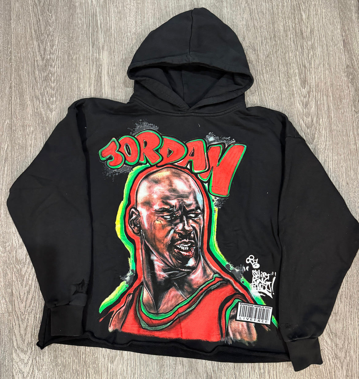 Barriers “Michael Jordan” Hoodie (Black)