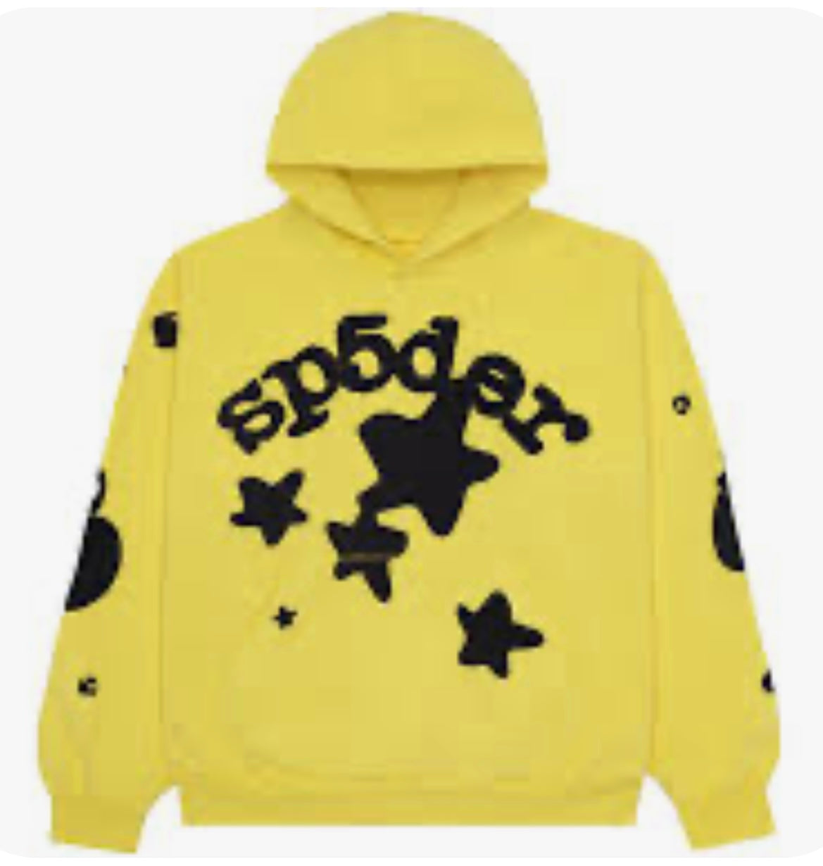 Spider beluga hoodie yellow
