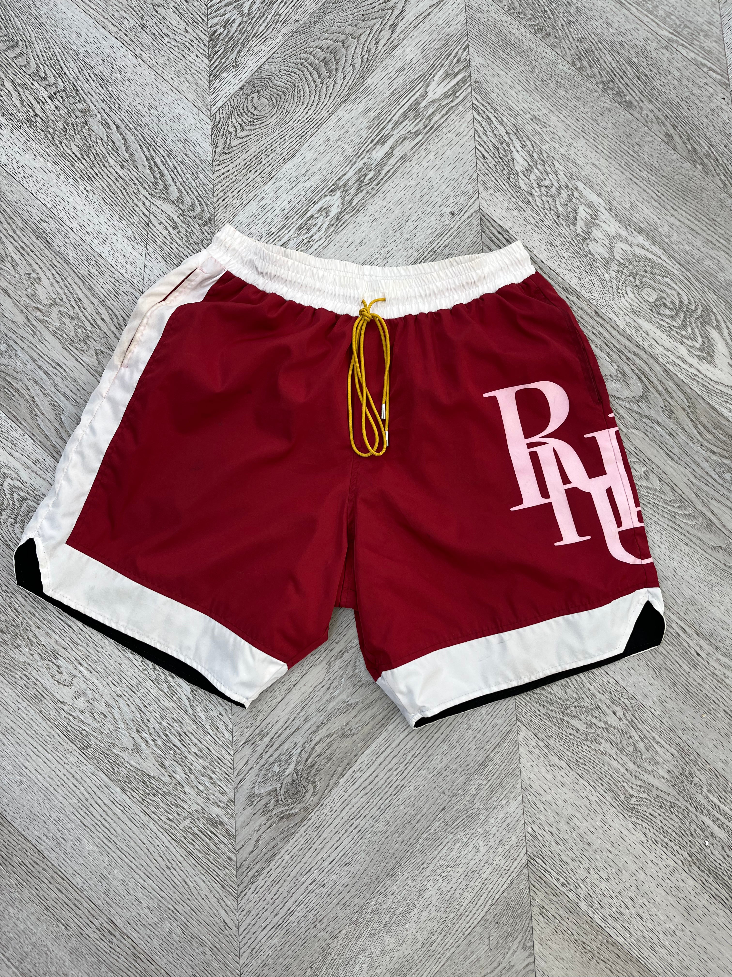 Rhude shorts Red/ white