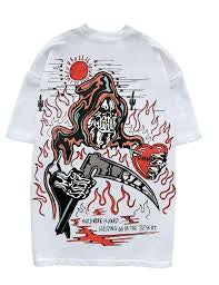 Warren Lotas “ Hard Work” Tee (White)