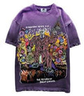 Warren Lotas “Gangsters Never Die” Tee (Purple)