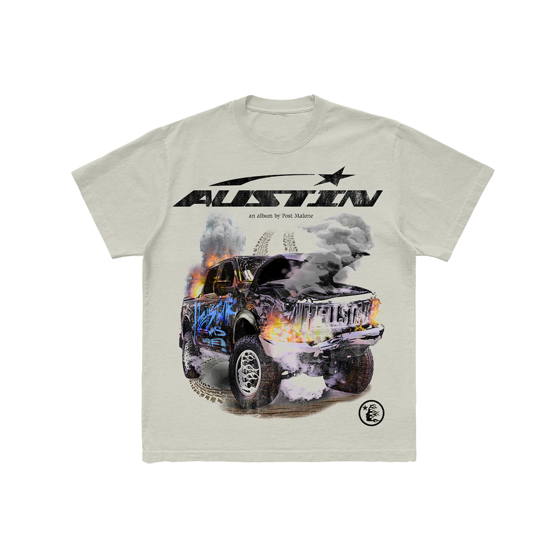 Hellstar X Post Malone Tee (White)
