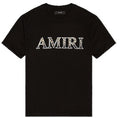 Amiri Logo Leopard Tee (Black)