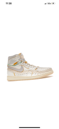 Jordan Retro 1 “Union” White
